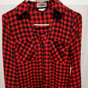 Camisa Manga larga & falda short